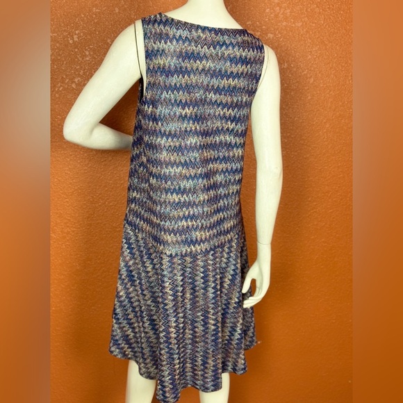 Maeve Multicolor Chevron Knit Top Size Medium - Picture 16 of 17